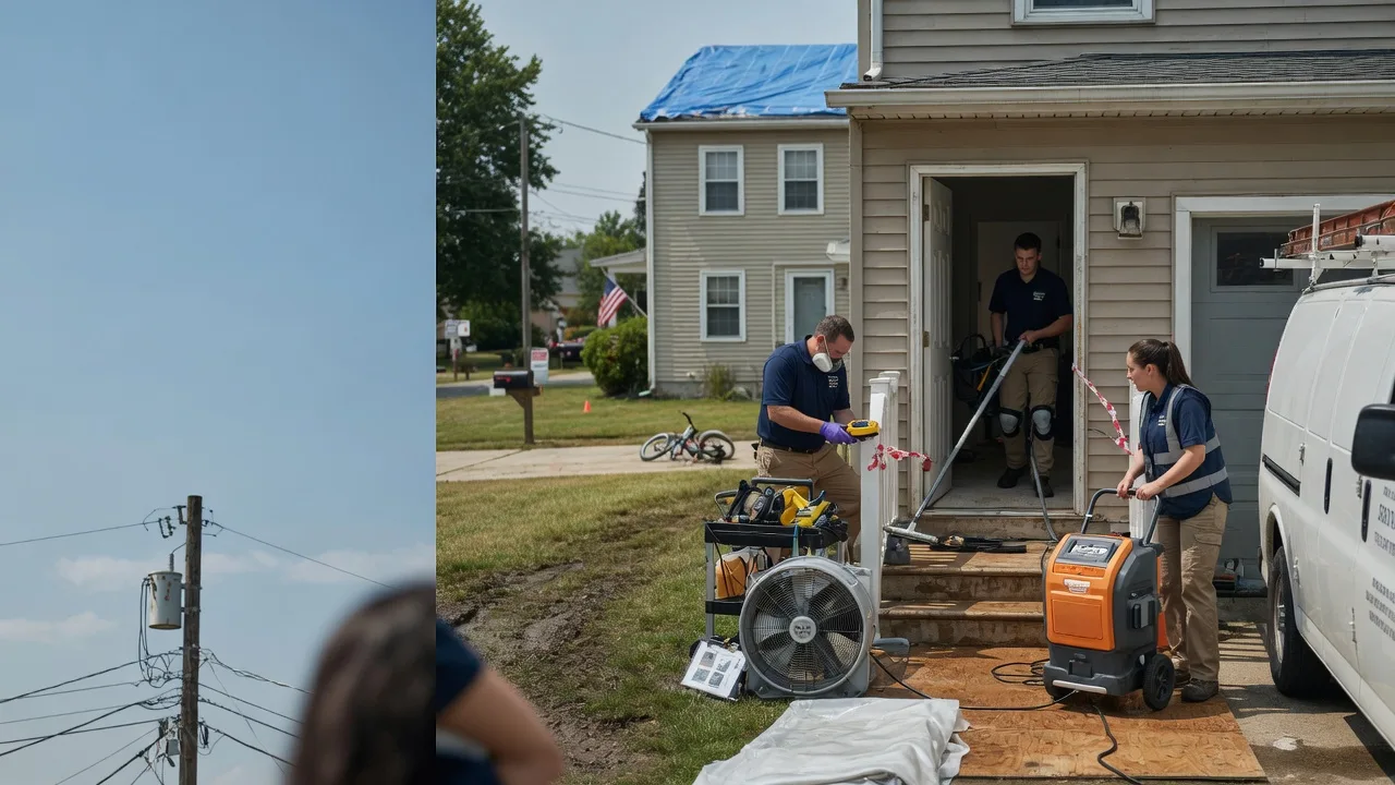 Water Damage Repair in Lyndora, PA near me